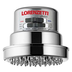 Chuveiro elétrico multitemperatura Tradição 6800W 220V Lorenzetti - 1