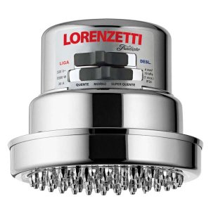 Chuveiro elétrico multitemperatura Tradição 6800W 220V Lorenzetti