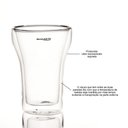 Ver imagem 5 de Conjunto 2 Copos Parede Dupla Suco Drink 350ml Bugatti