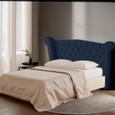 Ver imagem 2 de Cabeceira Casal Queen Size Estofada para Cama Box Ayla Veludo