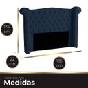 Ver imagem 4 de Cabeceira Casal Queen Size Estofada para Cama Box Ayla Veludo