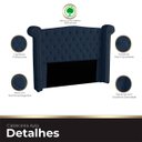 Ver imagem 5 de Cabeceira Casal Queen Size Estofada para Cama Box Ayla Veludo