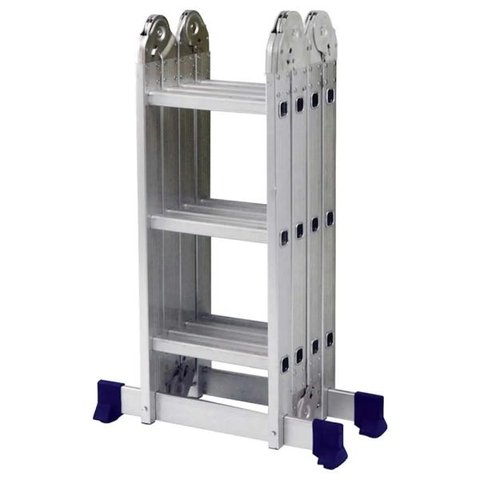Escada Multifuncional 4x3 12 Degraus 8 Posições MOR