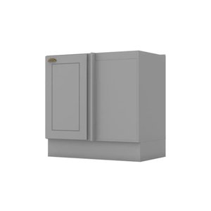 Balcão Modulado Canto Reto 1 Porta Emily Henn (sem Tampo)