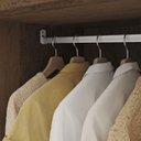 Ver imagem 6 de Guarda Roupa Casal 6 Portas 2g 218 Cm 10037 Imbuia Champanhe Vlr