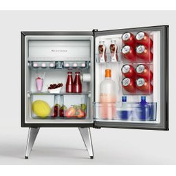 Frigobar Brastemp Retro 76 Litros Preto - Bra08ae 110v - 4