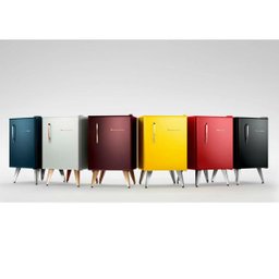 Frigobar Brastemp Retro 76 Litros Preto - Bra08ae 110v - 6