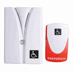 Campainha Alarme para Banheiro de Deficientes Pne/pcd - Dni 4240 - 1