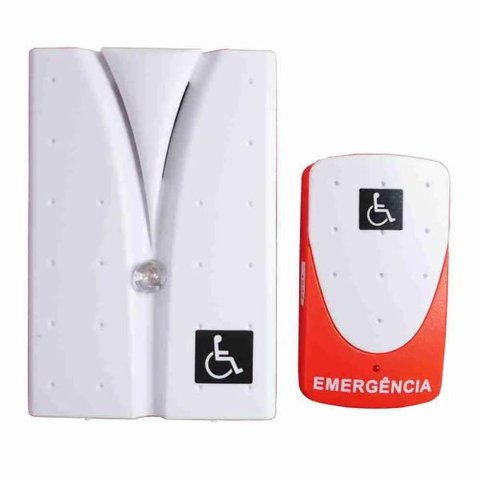 Campainha Alarme para Banheiro de Deficientes Pne/pcd - Dni 4240