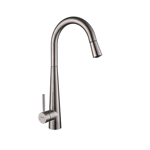 Torneira Gourmet de Cozinha Aço Escovado/ Inox