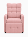 Ver imagem 1 de Poltrona Papai Luxo Reclinavel para Estenção de Cilios , Amamentação Organica* Sued*Rosa Bebê