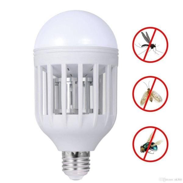 Lâmpada LED Anti Pernilongo Mata Mosquitos Zika Outros Insetos - 2