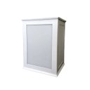 Ver imagem 1 de Arandela Bolt 3 Faces Branco Aço/Termoplastico 17X12,5CM