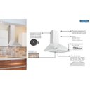 Ver imagem 3 de Coifa de Parede Pirâmide 60 cm Aço Inox 220V Tramontina 94813/002