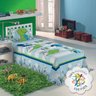 jogo de cama dino 100% algodão 150 fios 3 peças lepper - 2