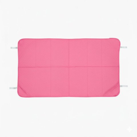 Capa Protetora para Assento Veicular Traseiro Padrão Impermeável Universal: Pink