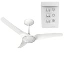 Ver imagem 1 de VENTILADOR DE TETO ALISEU SLIM BRANCO COM CONTROLE DE PAREDE 127V
