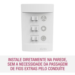 VENTILADOR DE TETO ALISEU SLIM BRANCO COM BLUETOOTH, CONTROLE REMOTO E PAREDE 127v - 6 VENTILADOR DE TETO ALISEU SLIM BRANCO COM BLUETOOTH, CONTROLE REMOTO E PAREDE 127v - 6