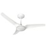 VENTILADOR DE TETO ALISEU SLIM BRANCO COM BLUETOOTH, CONTROLE REMOTO E PAREDE 127v - 1