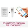 VENTILADOR DE TETO ALISEU SLIM BRANCO COM BLUETOOTH, CONTROLE REMOTO E PAREDE 127v - 4
