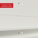 Ver mais imagens de Painel para Tv até 60 Polegadas Madesa Alfa com Nicho - Branco