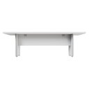 Ver imagem 4 de Mesa Reunião 240cm Escritório para 4 Pessoas com Caixa de Tomadas Corporate Cinza