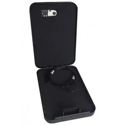 Cofre Portátil Com Senha (4,5x16,5x24cm) CH-45C Para Armas e Documentos - 2