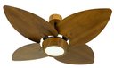 Ver imagem 1 de Ventilador de Teto Natuvent Dahlia Led 4 Pás Madeira Imbuia 6500k Branco Frio, Luz Branca 220v