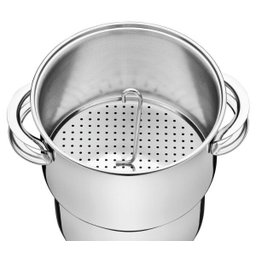 Cuscuzeira Em Aço Inox 14cm 2,2L Solar - Tramontina - 62519/140 - 2