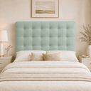 Ver imagem 1 de Cabeceira Ana Estofada Veludo p/ Cama Box Casal King 195cm Quarto