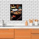 Ver imagem 1 de Quadro Fotografia Comida Mineira 33x24cm - com Vidro:moldura Branca