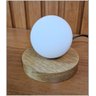 Luminária Moon de Mesa com Globo de Vidro e Lampada Ofertamo - 3