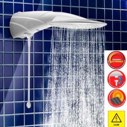 Ducha / Chuveiro Advanced Temperatura Eletrônica Lorenzetti 5500w 127v com Haste Prolongadora - 2