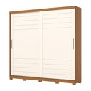 Ver imagem 2 de Guarda Roupa Casal Cayman 100% MDF 2 Portas Deslizantes com Acabamento Soft 6 Gavetas e Pes em ABS