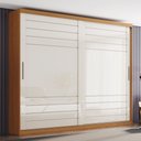 Ver imagem 1 de Guarda Roupa Casal Cayman 100% MDF 2 Portas Deslizantes com Acabamento Soft 6 Gavetas e Pes em ABS