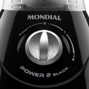 Ver imagem 3 de Liquidificador Mondial Power 2I Black 370W - 6800-02