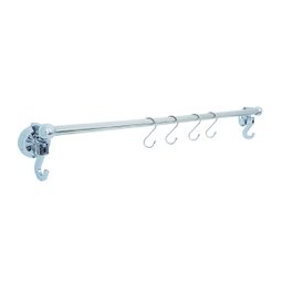 Porta Toalha Toalheiro 80cm Cabide até 8kg Ventosa Sem Furo - 2