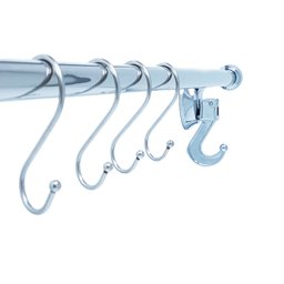 Porta Toalha Toalheiro 80cm Cabide até 8kg Ventosa Sem Furo - 4