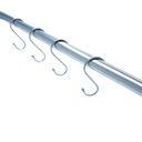 Ver imagem 5 de Porta Toalha Toalheiro 80cm Cabide até 8kg Ventosa sem Furo