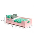 Ver imagem 3 de Cama Infantil Montessoriana Baixa Menino Menina Quarto Criança Encanto Rosa