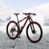Bicicleta Aluminum Aro 29 Quadro 15 Alumínio 27 Marchas Freio Disco Mecânico Preto Vermelho - - 3