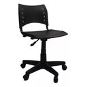 Ver imagem 1 de Cadeira Iso Giratoria Desmontável Frisocar com Regulagem de Altura Preto