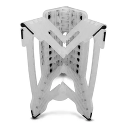 Banqueta Plástica Portátil Dobrável Com Alça Multiuso Vonder 22cm Capacidade 150kg Branca - 3