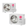 Condensadora de ar Split 22000 BTU/h frio 220V system LG - 1