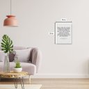 Ver imagem 2 de Quadro Malaquias 3:10 com Moldura 1210 Branca - 27x35cm