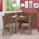 Ver imagem 1 de Conjunto Canto Alemão Mesa com 2 Cadeiras Liebe Madesa
