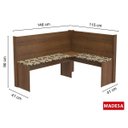 Ver imagem 3 de Conjunto Canto Alemão Mesa com 2 Cadeiras Liebe Madesa