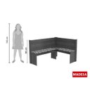 Ver imagem 6 de Conjunto Canto Alemão Mesa com 2 Cadeiras Liebe Madesa