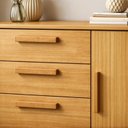 Ver imagem 7 de Cômoda para Quarto 4 Gavetas e 1 Porta Sapateira Flora Marrom/Cinamomo