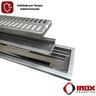 Ralo Inox Classic com Saída na Ponta - Inox 304 - 50x12x07 Cm - 5